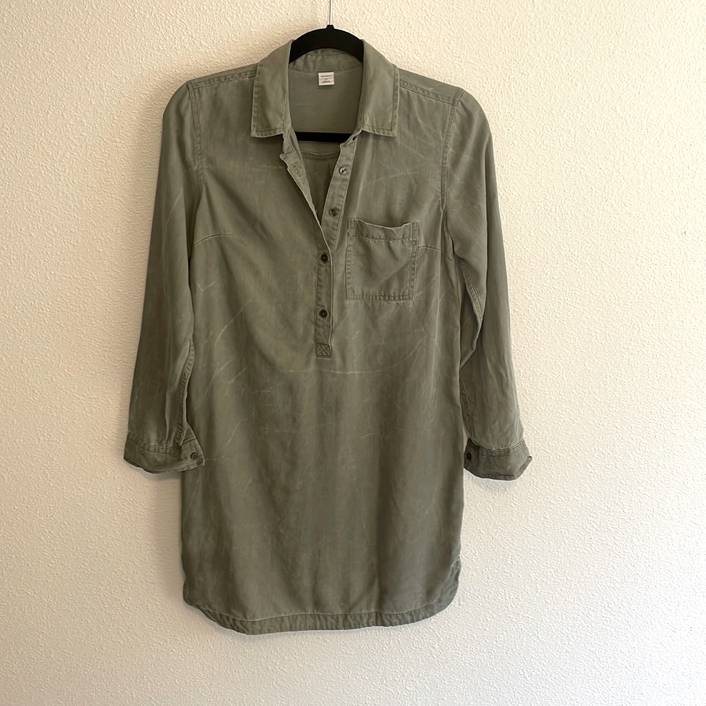 Collared Button Down Dress